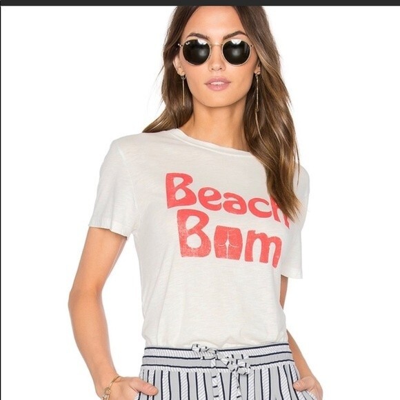 Mate The Label Beach Bum Tee Rear Logo - Picture 2 of 10